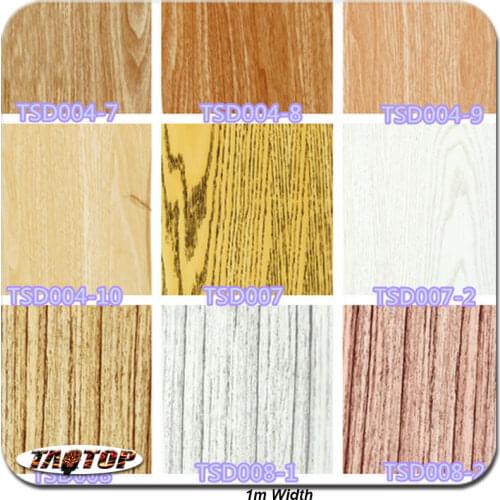 Decorative Material 50 square Width 1m non toxic wood grain water transfer printing film