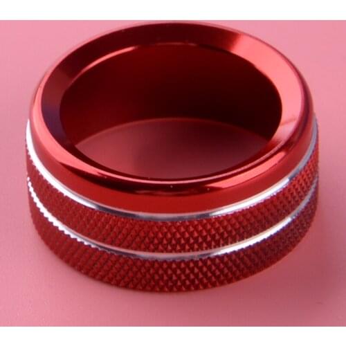 Release Rearview Mirror Adjustment Switch Knob Trim Ring Cover Aluminum Alloy Fit For Ford F150 2009 2010 2011 2012 2013 2014