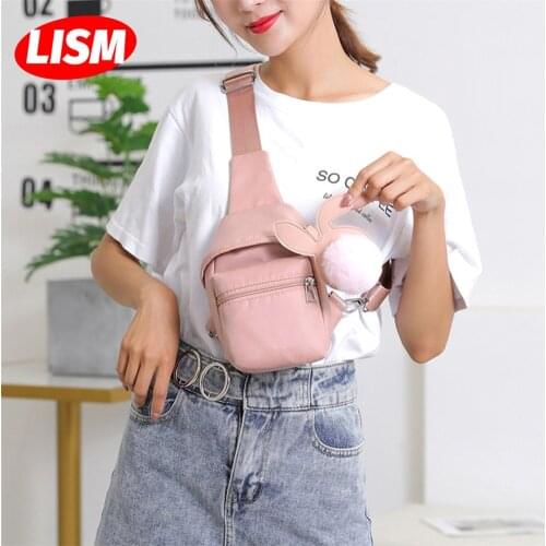 LISM Messenger Bag Small Travel Bag 2019 New Korean Version Of The Tide Ins Hot Selling Girl Oxford Cloth Shoulder Bag Women