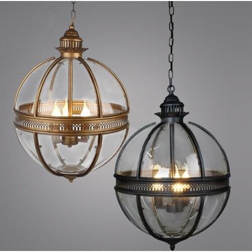 Vintage Pendant Lights LED Lamp Industrial Wind Hanging Lamp For Living Room Bedroom Decor Light Fixture LED E14 AC85-265V