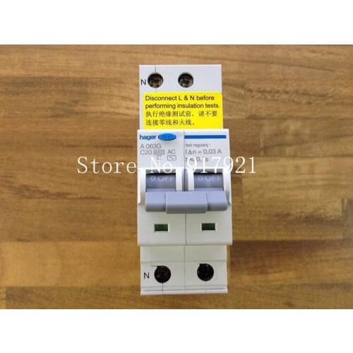 [ZOB] (store) ORIGINAL A063G 2P20A France Hagrid leakage and overvoltage protection circuit breaker 30MA --5pcs/lot