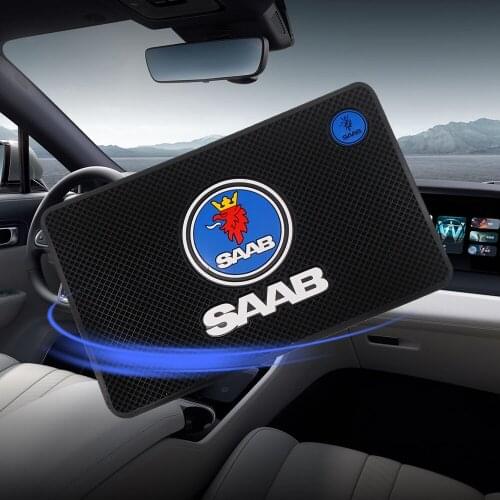 1PCS Car Anti-Slip Mat Pad Rubber Mobile Sticky Dashboard Phone Stand Non-Slip Mat non slip Pad For SAAB 9-3 93 9-5 9 3 9000 5