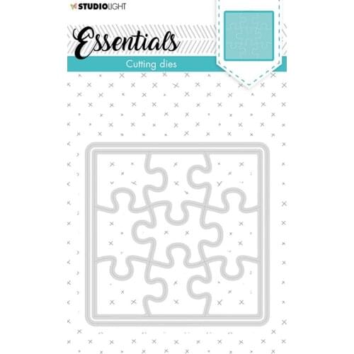 2021 AliliArts Metal Cutting Dies Square puzzle diy Scrapbooking Photo Album Decorative Embossing PaperCard Crafts Die