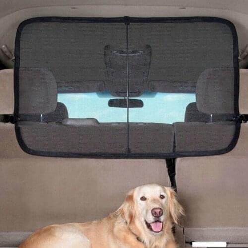 62358 SUV Car Dog Guard Pet Barrier - Blocks Dogs Access To Car Front Seats & Keep Dogs In Back Seat/Trunk