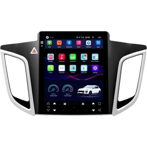 Applicable To 12-17 Modern Ix25 Vertical Screen Android Intelligent Car Navigation Reversing Image All-in-one Machine