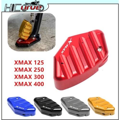 For YAMAHA XMAX 125 300 250 400 XMAX125 XMAX300 XMAX250 Motorcycle Kickstand Footrest Extension Side Stand Support Protector