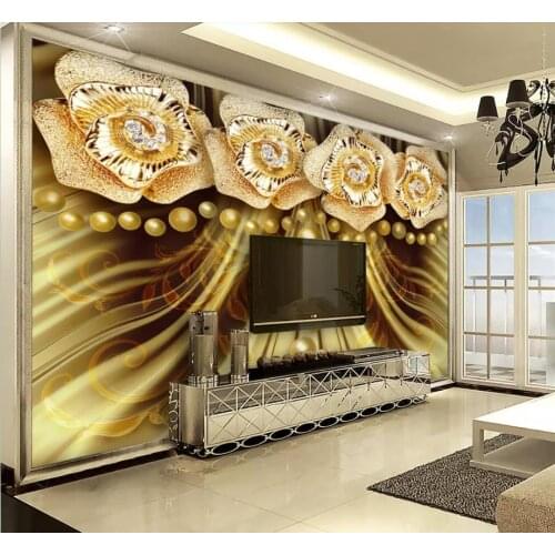 Home Decor Living Room Wall Covering Wedding costume luxury wall Living Room Wallpaper 3D Painting 3D Wallpaper