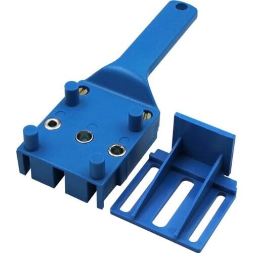 Woodworking Dowel Jig 6/8/10mm Drill Bit Handheld Wood Drilling Doweling Hole Saw Drills Guide Hole Locator For Carpentry Dowel