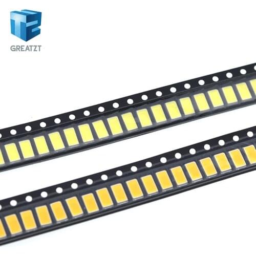GREATZT 200pcs 5730 SMD LED CW-WW 5630 white/ Warm white 5.7*3.0mm 40-60lm 150ma 5730 diode 0.5W