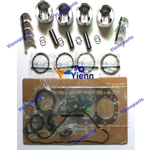 K4N Overhual Rebuild Kit Piston Ring Gasket Set Bearing For Mitsubishi Engine