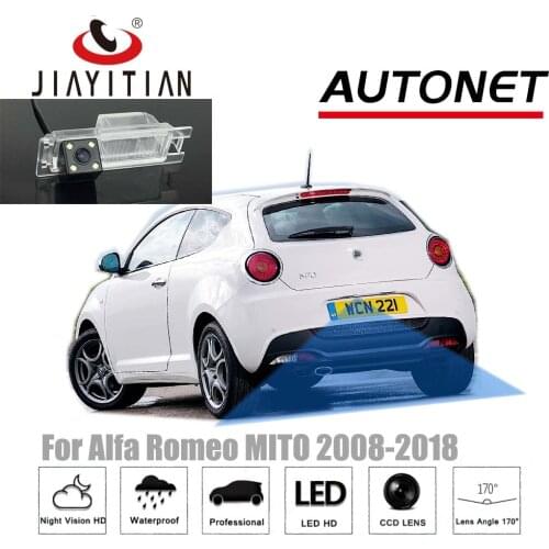 JIAYITIAN Rear View Camera For Alfa Romeo MITO 2008 2010 2012 2014 2016 2018/CCD/Night Vision/backup Camera/license plate camera