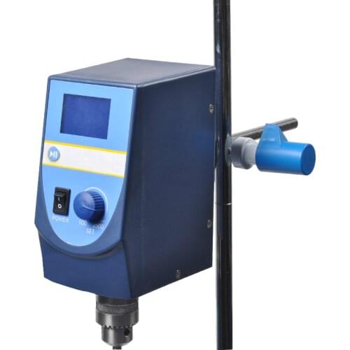 220V Laboratory Powerful 60W Electric Mixer Overhead Mixer 20L 100-2500rpm Digital Electric Lab Mixer Overhead Stirrer Lab Meter