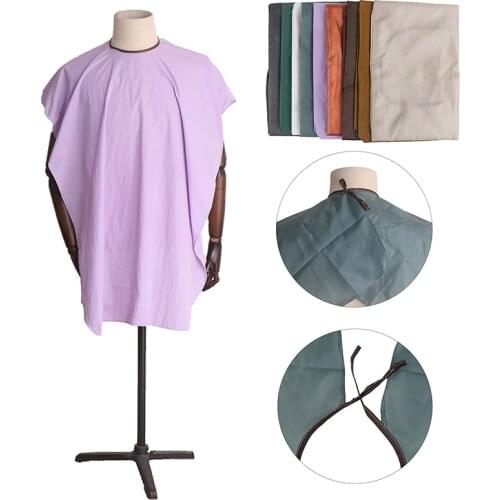 Hair Cutting Collar Colouring Cape Barber Hairdressing Hair Dye Perm Cape Waterproof Barbers Cape Gown Cloth 110*70CM