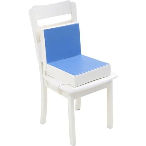 2pcs/set Portable Baby Heighten Dining Chair Cushion Children Students Booster Seats Pad Adjustable Removable Table Mat
