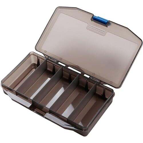 Transparent Toolbox 5 Grid Multi-function Storage Box Screw/Jewelry/Beads/Fishing/Parts Organizer Tools Container Case