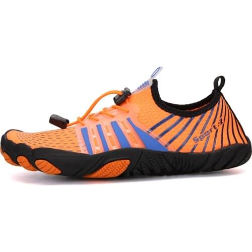 Plus Size Outdoor Upstream Swimming Aqua Shoes Breathable Quick-Drying Lovers Beach Water Wading Shoes zapatos hombre Sneakers