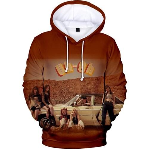 Hoodies Sweatshirt Pullovers Streetwear New Fashion 3D Print Men/women Girls Full (G)I-DLE Harajuku Hoodiessweatshirts