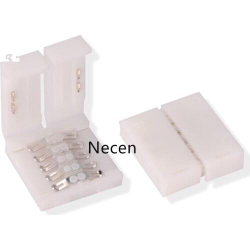 10pcs/lot 12MM RGBW LED Strip Connector 5Pins Free Welding Connector use for 5050 RGBW strip lights