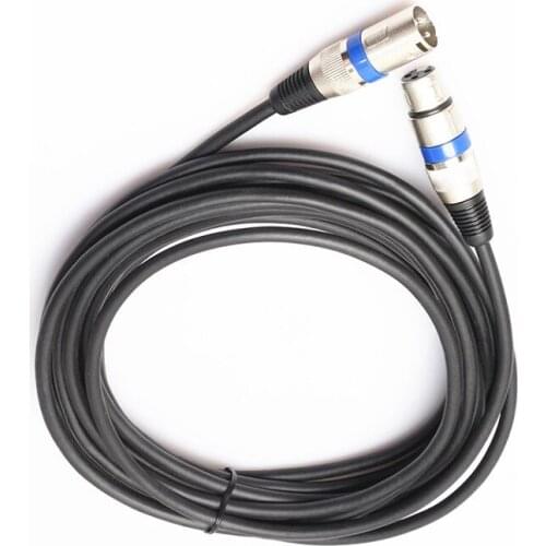 2pcs/lot XLR Cable 3PIN Male to 3PIN Female Audio Cable For Microphone Mixer