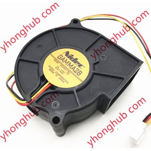 Nidec A34351-57 CQ DC 12V 0.27A 75x75x30mm 3-wire Server Cooling Fan