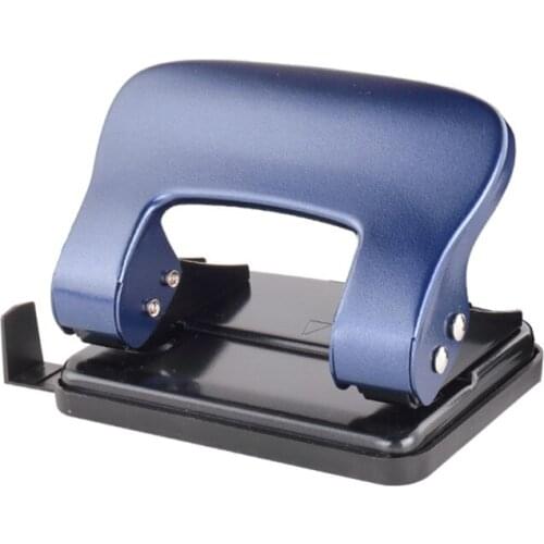 40JB Mini Puncher Paper Capacity 20 Sheets Hole Size 6mm Hole Distance 3in Paper Depth 12mm/0.47in Hole Puncher for Paper