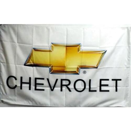 Car Racing Flag Banner For Chevrolet Flag 3x5 FT Free shipping