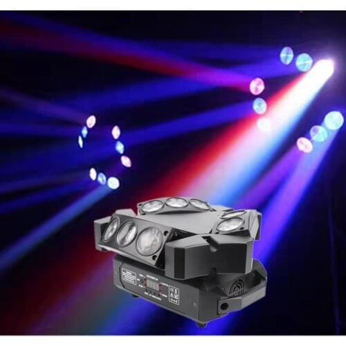 Nine Birds LED Laser Moving Head Light Professional DMX512 is suitable for music, party, club, etc