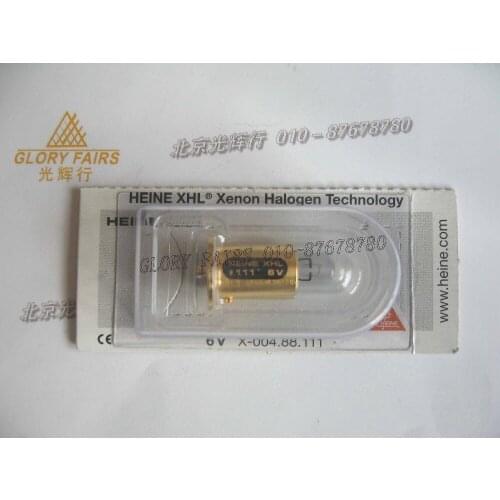 HEINE XHL #111 6V,X-004.88.111 lamp,Xenon Halogen spare bulb for OMEGA500 and DV1 indirect ophthalmoscopes,X-04.88.111 bulb