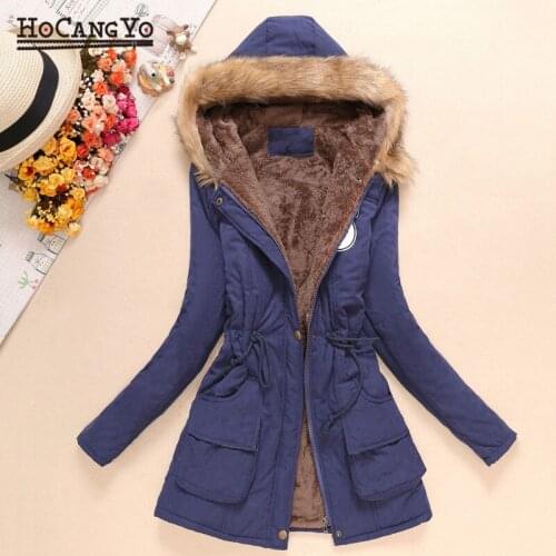 HOCANGYO Women's Parkas With A Hood