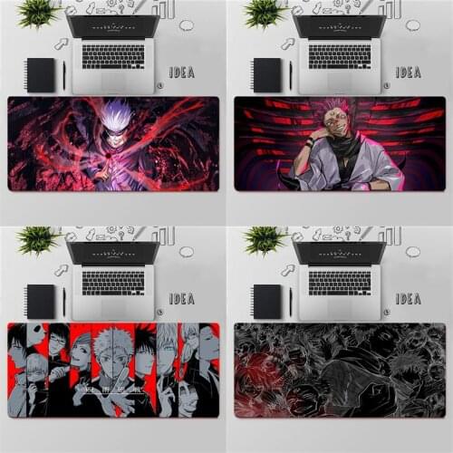 Gaming Mouse Pad Large Mouse Pad PC Gamer Computer Mouse Mat Big Mousepad Keyboard Desk Mat XXL Carpet Jujutsu Kaisen Mause Pad