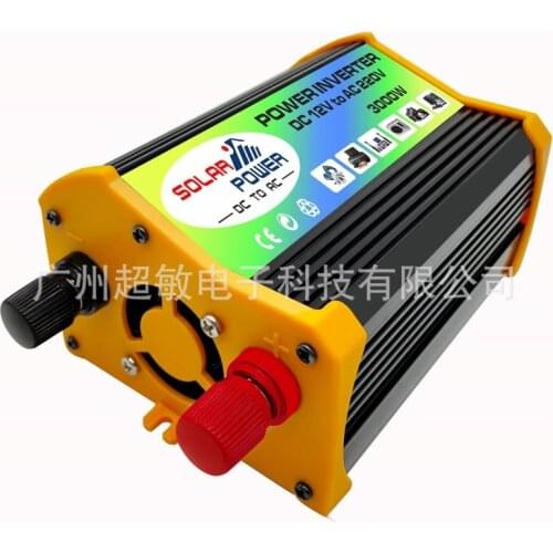 3000w pure sine power inverter DC 12v to AC 110v Wave motorhome USB converter