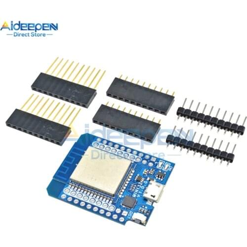 1Set ESP8266 ESP32 ESP-32S WIFI Bluetooth Module CP2104 Development Board Module With Pins For Arduino WeMos D1 Mini DIY Kit