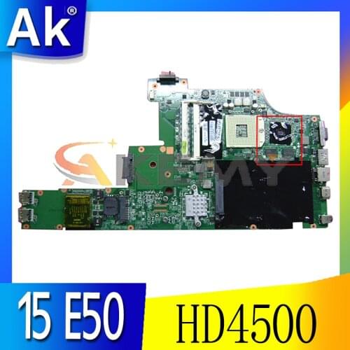 For Lenovo Thinkpad Edge 15 E50 laptop motherboard DA0GC6MB8F0 HM55 DDR3 GPU HD4500 FUR 63Y2144 free CPU has been 100% tested