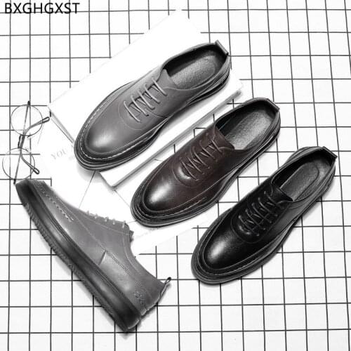 Black Oxford Casual Business Shoes Men Designer Men Wedding Shoes 2021 Dress Men Dress Shoes Leather Zapatos De Hombre Chaussure