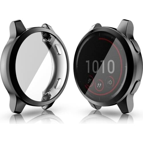 Soft Case for Garmin Vivoactive 4 4s Venu 2 2S Watch Cover Screen Protector TPU Shell Shockproof Bumper