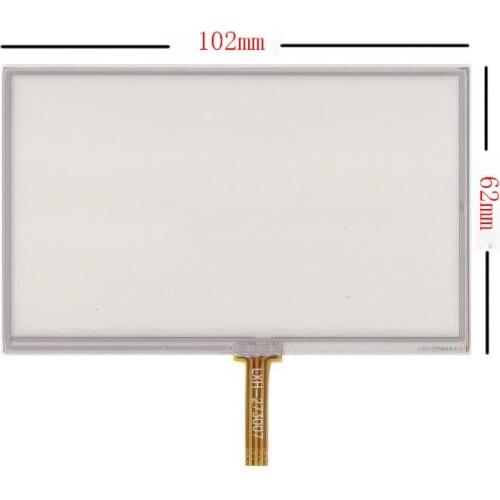 4.3 inch Resistive Touch screen Panel glass For Prology iMap-405A 102*62
