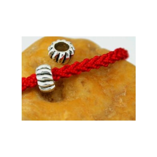 20pcs/lot Tibetan Silver spacer big hole Loose Bead Spacer Beads Connectors for DIY Jewelry Making bracelet fg4d