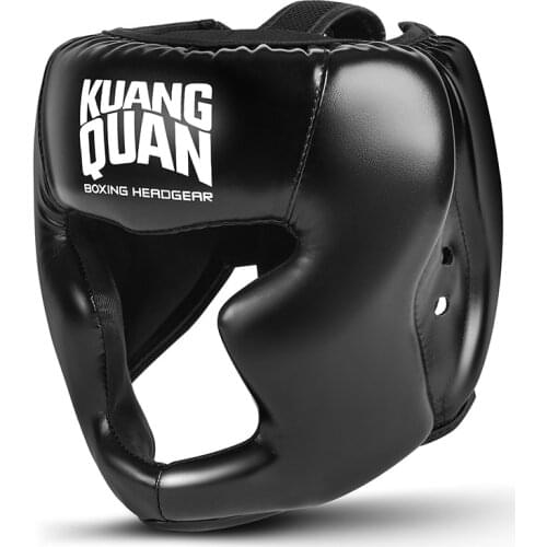 Kick Boxing Helmet for Men Women PU Karate Muay Thai Guantes De Boxeo Free Fight MMA Sanda Training Adults Kids Equipment