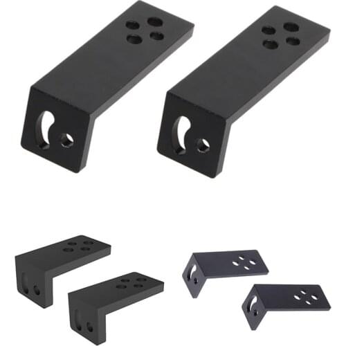 2PCS L70 Universal Motorcycle Headlight LED Expansion Bracket Spotlight Holder Clamp for Honda Yamaha Ect