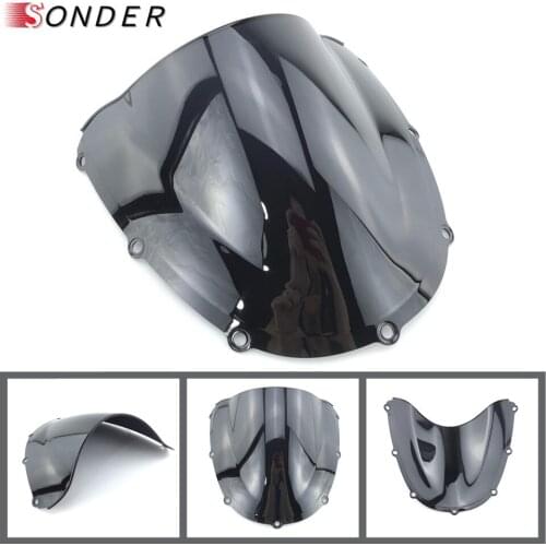 WindScreen For Honda CBR 900 RR 954 2002 2003 Black Windshield Double Bubble CBR954 CBR900 CBR900RR CBR954RR cbr900 CBR R RR