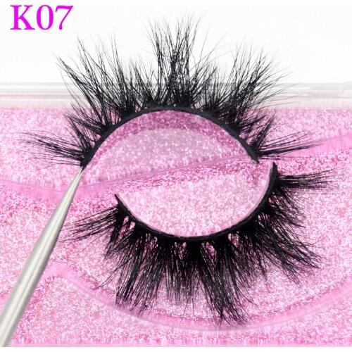 Visofree Mink Eyelashes 100% Cruelty free Handmade 3D Mink Lashes Full Strip Lashes Soft False Eyelashes Makeup Lashes K07
