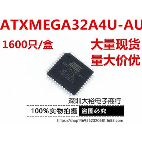 100% New&original ATXMEGA32A4U-AU QFP-44 In Stock