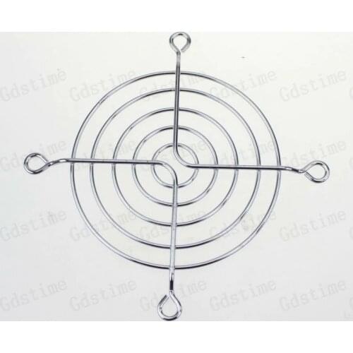 5 Pcs Gdstime 80x80mm Stainless Steel Metal Grill 80mm Fans Iron Net For 8cm 3 inches Fan