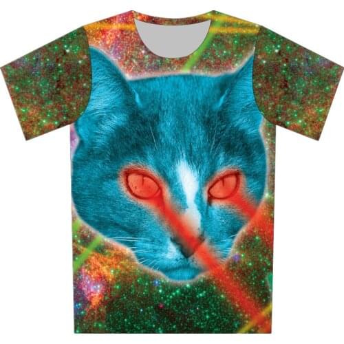 2019 Summer Children 3D T Shirt Cartoon Pattern Galaxy Food Print T-Shirt Boy Girl Casual Short Sleeve Brand Tee Tops Plus Size