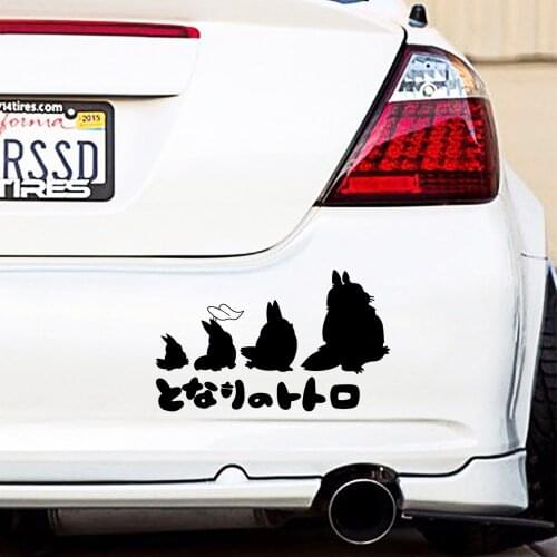 Fashion Totoro Car Accessories Exterior Fun Vinyl Car-Styling Car Sticker Decals Decor