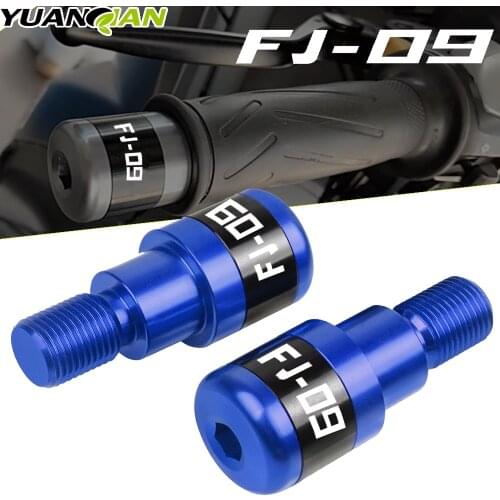 Motorcycle Handlebar Grip Ends Weights Anti Vibration Silder Plug For Yamaha MT09 MT-09 MT 09 SR FJ-09 FJ09 TRACER 2014-2016 15