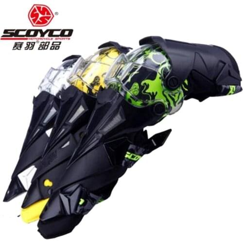 SCOYCO Motorcycle Kneepad Knee Protector Equipment Protective Gears Protection Freely Motocross Guards Racing Moto Gear Sports