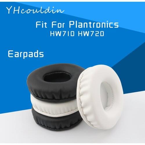 YHcouldin Earpads For Plantronics HW710 HW720 Headphone Accessaries Replacement Leather