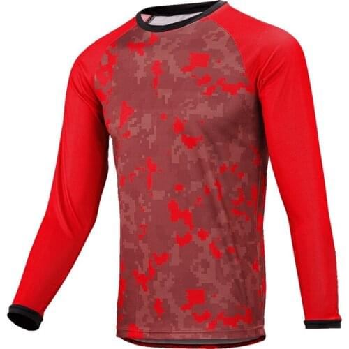 2021 NEW Black Jersey FXR Motocross Cycling Off Road Dirt Bike Riding ATV MTB Mens Racing Long Sleeve Shirt MOTO