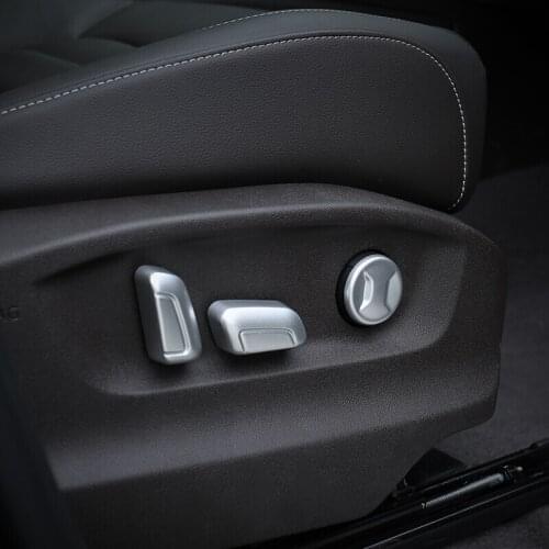 ABS Plastic Chrome Car Seat adjustment Switch cover trim for Golf 7 MK7 accessories car styling 2016 2017 2018